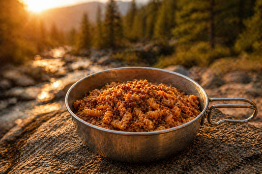Homemade Dehydrated Pasta Bolognese — The Perfect Camping Dinner