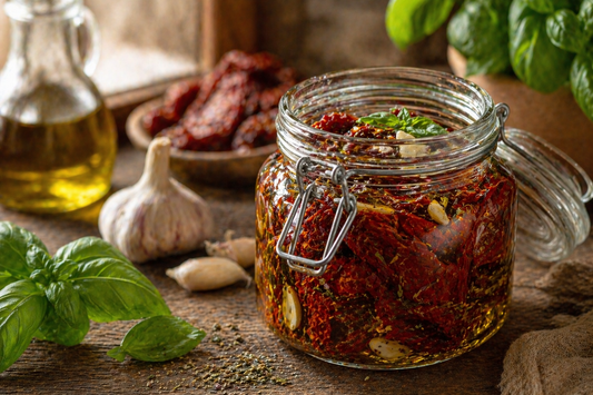 Homemade Dehydrated Tomatoes in Oil — Preserve Your Tomato Glut