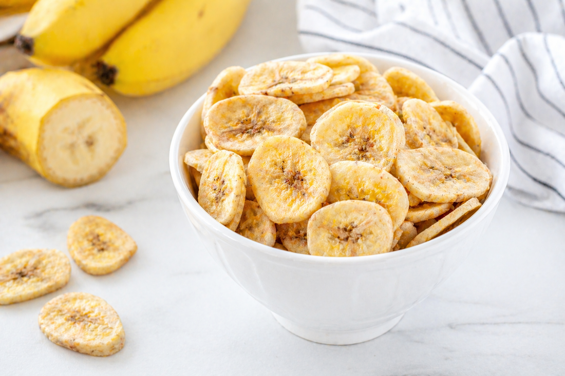 Homemade Banana Chips — A Simple Healthy Snack for Kids